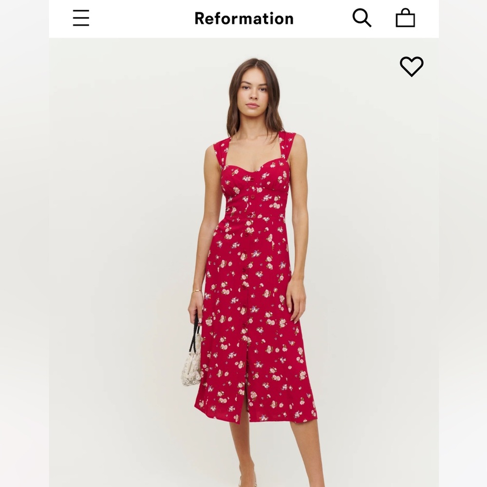 Reformation Tayler Dress - Cassia Pattern